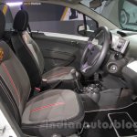 Chevrolet Beat Manchester United edition front seats at 2016 Auto Expo