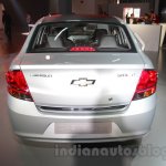 Chevrolet Sail special edition rear at 2016 Auto Expo