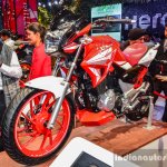 Hero Xtreme 200 S front quarter at the Auto Expo 2016