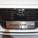 Hyundai Sonata PHEV grille at Auto Expo 2016