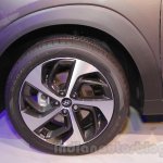 Hyundai Tucson wheel at Auto Expo 2016