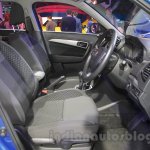 Maruti Vitara Brezza front seats at the 2016 Auto Expo
