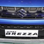 Maruti Vitara Brezza grille at the 2016 Auto Expo