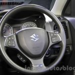 Maruti Vitara Brezza steering wheel at the 2016 Auto Expo