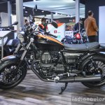 Moto Guzzi V9 Bobber side at Auto Expo 2016