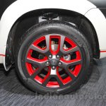 Nissan Terrano Special Edition wheel at 2016 Auto Expo