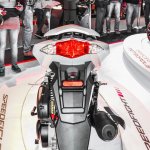 Peugeot Speedfight 4 rear at Auto Expo 2016