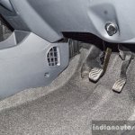 Renault Kwid 1.0 AMT pedals at the Auto Expo 2016