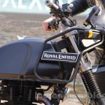 Royal Enfield Himalayan black fuel tank unveiled