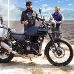 Royal Enfield Himalayan black side unveiled