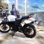 Royal Enfield Himalayan white left side unveiled