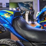 Suzuki Gixxer Cup race bike seat at Auto Expo 2016