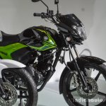 Yamaha Saluto green at Auto Expo 2016