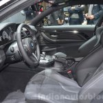 BMW M4 with Competition Package front seats