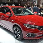 Fiat Tipo hatchback headlamp, grille and bumper at the Geneva Motor Show Live
