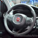 Fiat Tipo hatchback steering wheel at the Geneva Motor Show Live