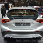 Infiniti QX30 rear at the 2016 Geneva Motor Show