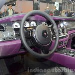 Rolls Royce Ghost Black Badge Edition purple dashboard at 2016 Geneva Motor Show