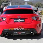 Toyota 86 Shooting Brake Concept rear live images