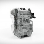 Volvo Drive-E 3 cylinder Petrol - optimised structure