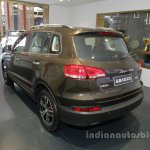 Zotye X5 at Auto China 2016 rear three quarters