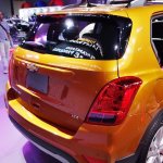 2017 Chevrolet Tracker rear fascia at 2016 Bogota Auto Show