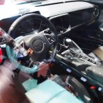 Chevrolet Camaro SS interior at 2016 Bogota Auto Show