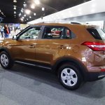 Hyundai Creta rear three quarters at 2016 Bogota Auto Show