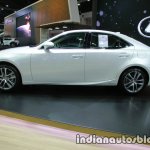 Lexus IS 300h left side at 2016 Thai Motor Expo
