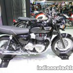 Triumph T100 side at Thai Motor Expo