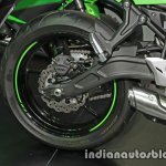 Kawasaki Ninja 650 rear wheel at Thai Motor Expo