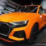 Audi Q8 Sport Concept headlamp at the 2017 Geneva Motor Show Live
