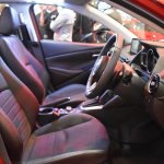 Mazda2 hatchback front seats at 2017 Bangkok International Motor Show