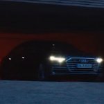 2018 Audi A8 front view teaser image