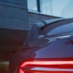 2018 Audi A8 tail light teaser
