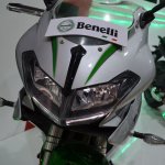Benelli 302R at Nepal Auto Show headlamps