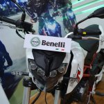 Benelli TNT 135 at Nepal Auto Show headlamp