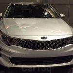 Kia Optima showcased at Kia dealer roadshow front
