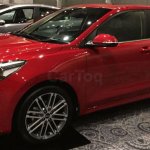 Kia Rio showcased at Kia dealer roadshow front three quarters