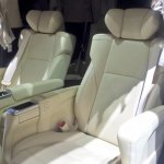 Toyota Alphard Hybrid at GIIAS 2017 middle row seats