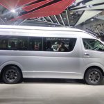 Toyota Hiace Luxury at GIIAS 2017 right side view