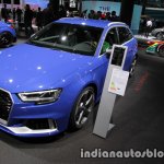 2017 Audi RS 3 Sportback front quarter at the IAA 2017
