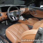 2018 Mercedes S-Class Coupe dashboard at IAA 2017