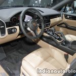 2018 Porsche Cayenne interior and dashboard at IAA 2017