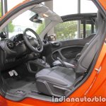 2018 smart fortwo cabrio interior at IAA 2017
