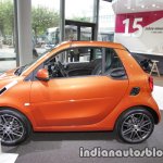 2018 smart fortwo cabrio side profile at IAA 2017