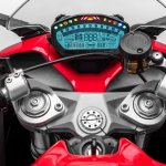 Ducati SuperSport studio instrument cluster