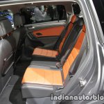 Volkswagen Tiguan Allspace rear seat at IAA 2017