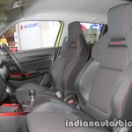Suzuki Swift Sport seats at 2017 Tokyo Motor Show