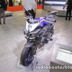 Yamaha MT-10 front three quarters at 2017 Tokyo Motor Show